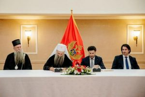 Историјска прекретница: потписан Темељни уговор између Владе Црне Горе и СПЦ